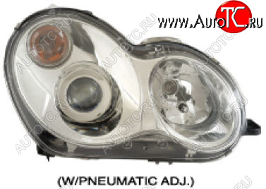 29 849 р. W203 ФАРА Л+П (КОМПЛЕКТ) ТЮНИНГ ЛИНЗОВАН ПКОРРЕКТОР (EAGLE EYES) ВНУТРИ ХРОМ EAGLE EYES md20300-004h-n  с доставкой в г. Вологда
