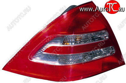 5 549 р. Левый фонарь DEPO  Mercedes-Benz C-Class  W203 (2000-2004) дорестайлинг седан  с доставкой в г. Вологда