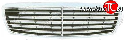 4 299 р. W211 РЕШЕТКА РАДИАТОРА (elegance) 4 ПОЛОСК (Тайвань) ХРОМ-СЕР TYG md21102-101hg  с доставкой в г. Вологда