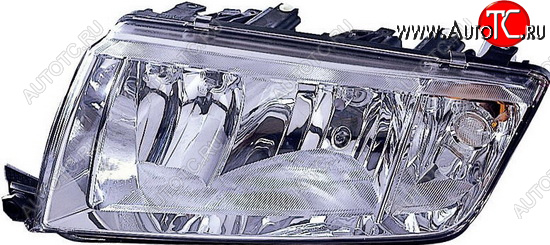 7 249 р. Левая фара (под корректор) DEPO  Skoda Fabia  Mk1 (2000-2004) седан дорестайлинг  с доставкой в г. Вологда