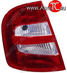 2 299 р. Левый фонарь DEPO  Skoda Fabia  Mk1 (2000-2004) хэтчбэк дорестайлинг  с доставкой в г. Вологда