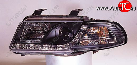 28 999 р. AUDI A4 ФАРА Л+П (КОМПЛЕКТ) ТЮНИНГ ЛИНЗОВАН (DEVIL EYES) , ЛИТОЙ УК.ПОВОР (SONAR) ВНУТРИ ЧЕРН SONAR ai0a494-007b-n  с доставкой в г. Вологда