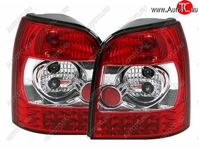 10 999 р. AUDI A4 {с сопротивл.} ФОНАРЬ ЗАДН ВНЕШН Л+П (КОМПЛЕКТ) (УНИВЕРСАЛ) ТЮНИНГ С ДИОД (SONAR) КРАСН-XРОМ SONAR ai0a494-74brh-n  с доставкой в г. Вологда