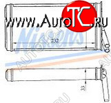 869 р. AUDI 80 (90IIIIVA4 95-) РАДИАТОР ОТОПИТЕЛЯ (см.каталог) BODYPARTS ai08087-900  с доставкой в г. Вологда