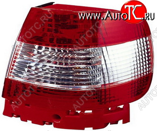 7 649 р. AUDI A4 ФОНАРЬ ЗАДН ВНЕШН Л+П (КОМПЛЕКТ) (СЕДАН) ТЮНИНГ ПРОЗРАЧ ХРУСТАЛ (DEPO) КРАСН-БЕЛ DEPO ai0a499-740rw-n  с доставкой в г. Вологда