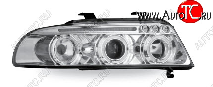 23 799 р. AUDI A4 ФАРА Л+П (КОМПЛЕКТ) ТЮНИНГ ЛИНЗОВАН С СВЕТЯЩ ОБОДК (JUNYAN) ВНУТРИ ХРОМ JUNYAN ai0a499-006h-n  с доставкой в г. Вологда