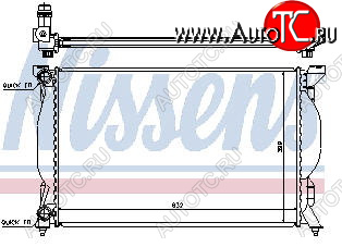3 799 р. AUDI A4 РАДИАТОР ОХЛАЖДЕН (см.каталог) BODYPARTS ai0a401-912  с доставкой в г. Вологда