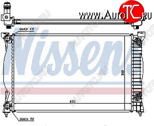 7 249 р. AUDI A4 РАДИАТОР ОХЛАЖДЕН (см.каталог) BODYPARTS ai0a401-913  с доставкой в г. Вологда