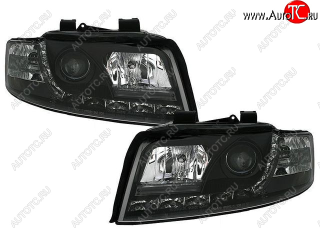 27 999 р. AUDI A4 ФАРА Л+П (КОМПЛЕКТ) ТЮНИНГ ЛИНЗОВАН (DEVIL EYES) +- ПКОРРЕКТОР (SONAR) ВНУТРИ ЧЕРН SONAR ai0a401-004b-n  с доставкой в г. Вологда