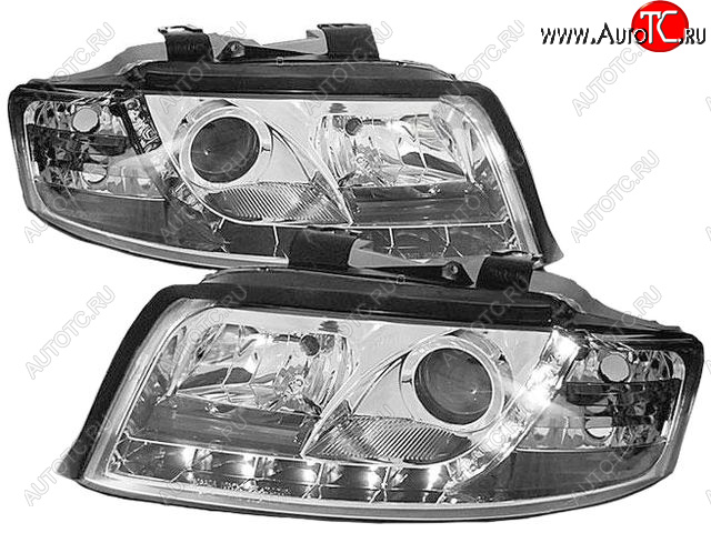 29 999 р. AUDI A4 ФАРА Л+П (КОМПЛЕКТ) ТЮНИНГ ЛИНЗОВАН (DEVIL EYES) +- ПКОРРЕКТОР (SONAR) ВНУТРИ ХРОМ SONAR ai0a401-003h-n  с доставкой в г. Вологда