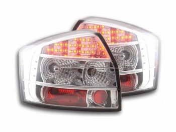 AUDI A4 ФОНАРЬ ЗАДН ВНЕШН Л+П (КОМПЛЕКТ) (СЕДАН) ТЮНИНГ ХРУСТАЛ С ДИОД (SONAR) ВНУТРИ ХРОМ SONAR ai0a401-744h-n