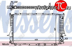 3 859 р. AUDI 100 (A6 94-) РАДИАТОР ОХЛАЖДЕН (см.каталог) BODYPARTS ai10090-912  с доставкой в г. Вологда