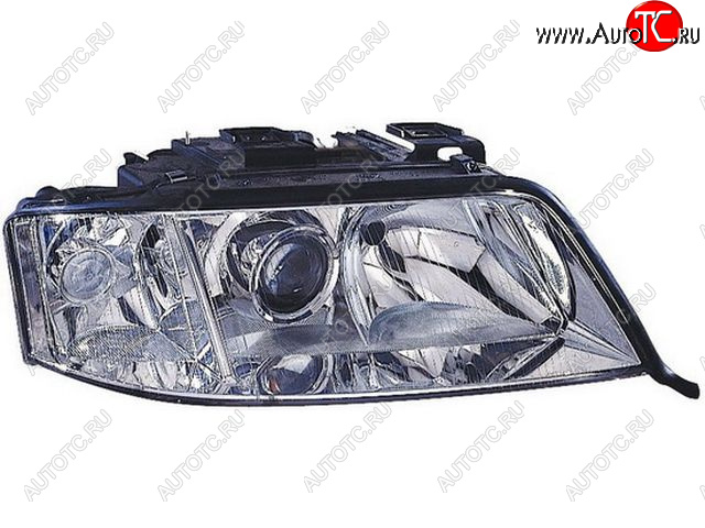 9 499 р. Правая фара (под корректор) DEPO  Audi A6  C5 (1997-2001) дорестайлинг, седан  с доставкой в г. Вологда