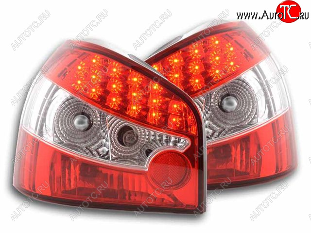 11 699 р. AUDI A3 ФОНАРЬ ЗАДН ВНЕШН Л+П (КОМПЛЕКТ) ТЮНИНГ ДИОД (SONAR) КРАСН-XРОМ SONAR ai0a396-742rh-n  с доставкой в г. Вологда