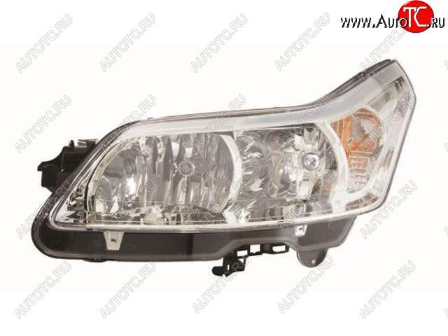 11 549 р. Левая фара (c электрокорректором) DEPO  CITROEN C4 (2007-2011)  рестайлинг, седан  с доставкой в г. Вологда