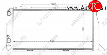 2 799 р. AUDI 80 РАДИАТОР ОХЛАЖДЕН (см.каталог) BODYPARTS ai08087-914  с доставкой в г. Вологда