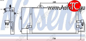8 399 р. AUDI 80 КОНДЕНСАТОР КОНДИЦ (см.каталог) BODYPARTS ai08092-931  с доставкой в г. Вологда