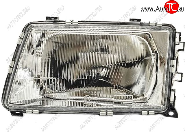 4 199 р. Фара в сборе левая DEPO Audi 100 C3 седан дорестайлинг (1982-1987)  с доставкой в г. Вологда