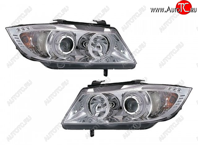 33 999 р. E90 ФАРА Л+П (КОМПЛЕКТ) ТЮНИНГ ЛИНЗОВАН С 2 CCFL СВЕТЯЩ ОБОДК С РЕГ.МОТОР (EAGLE EYES) ВНУТРИ ХРОМ EAGLE EYES bme9004-006h-n  с доставкой в г. Вологда