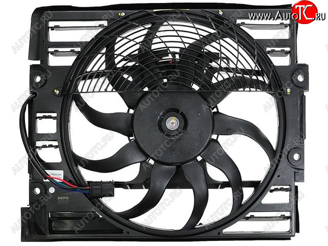 11 999 р. E38 МОТОР+ВЕНТИЛЯТОР КОНДЕНС КОНД С КОРПУС (Тайвань) BODYPARTS bme3895-940  с доставкой в г. Вологда