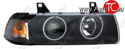 21 699 р. E36 ФАРА +УКАЗ.ПОВОРОТА Л+П (КОМПЛЕКТ) ТЮНИНГ (СЕДАН) (compact) С 2 СВЕТЯЩ ОБОДК ПКОРРЕКТОР , ЛИТОЙ УК.ПОВОР (EAGLE EYES) ВНУТРИ ЧЕРН EAGLE EYES bme3691-014b-n  с доставкой в г. Вологда