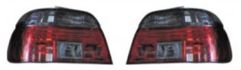 E39 {дизайн под  LED} ФОНАРЬ ЗАДН ВНЕШН Л+П (КОМПЛЕКТ) ПРОЗРАЧ ХРУСТАЛ (DLAA) (Китай) КРАСН-ТОНИР DLAA bme3996-743rt-n