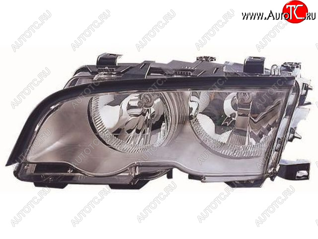 8 599 р. Левая фара (c электрокорректором) DEPO  BMW 3 серия  E46 (1998-2001) седан дорестайлинг  с доставкой в г. Вологда
