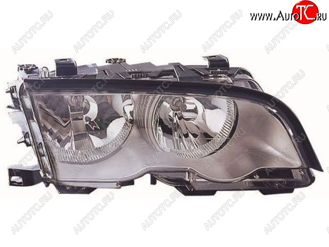 8 599 р. Правая фара (c электрокорректором) DEPO BMW 3 серия E46 седан дорестайлинг (1998-2001)  с доставкой в г. Вологда