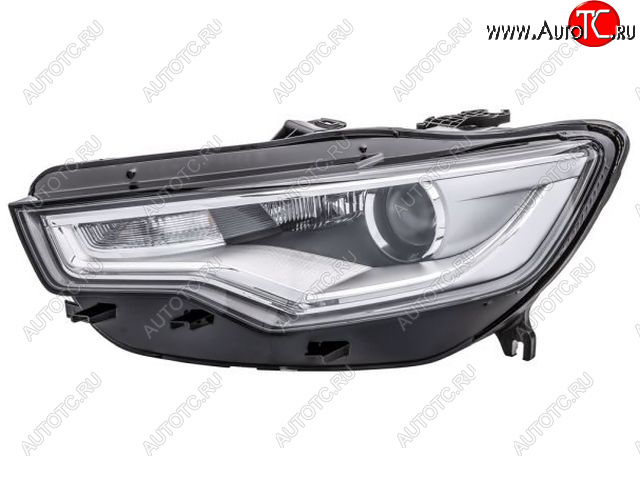 37 849 р. Левая фара (с электрокорректором, ксенон) DEPO  Audi A6  C7 (2010-2014) дорестайлинг, седан  с доставкой в г. Вологда