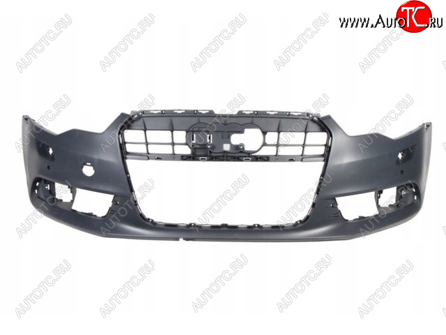 7 449 р. AUDI A6 БАМПЕР ПЕРЕДН С ОТВ ПОМЫВАТ ФАР , ПДАТЧ (Китай) BODYPARTS ai0a611-161  с доставкой в г. Вологда