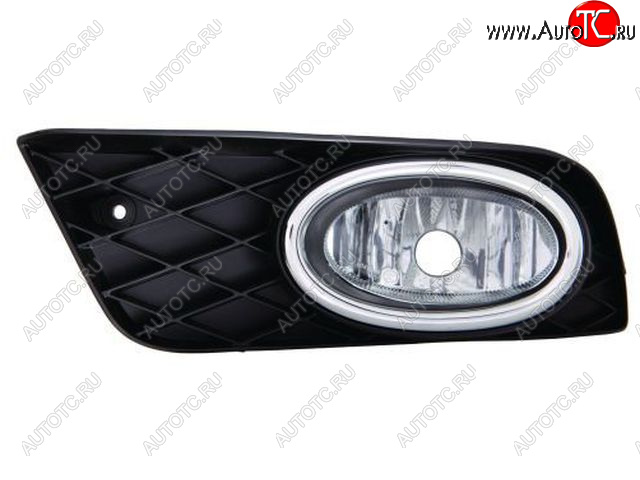 6 949 р. Левая противотуманная фара DEPO  Honda Civic  FB (2011-2016) седан  с доставкой в г. Вологда