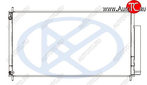 12 849 р. CIVIC КОНДЕНСАТОР КОНДИЦ (СЕДАН) (KOYO) KOYORAD hdcvc12-931  с доставкой в г. Вологда