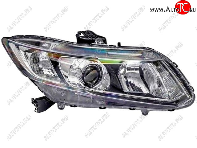 14 999 р. Правая фара (линзован, под корректор) DEPO  Honda Civic  FB (2011-2016) седан  с доставкой в г. Вологда