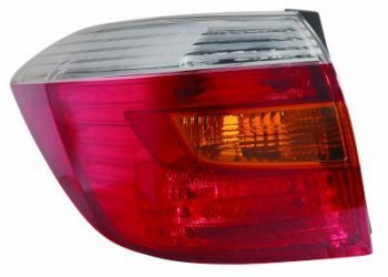 Левый фонарь DEPO Toyota Highlander  XU40 (2007-2010) дорестайлинг
