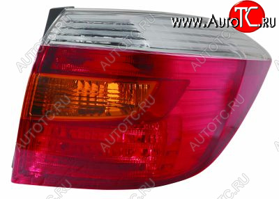 7 299 р. Правый фонарь DEPO Toyota Highlander XU40 дорестайлинг (2007-2010)  с доставкой в г. Вологда