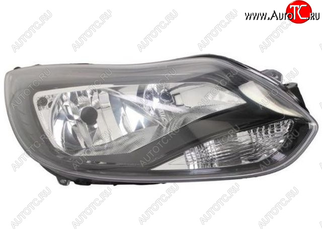 8 699 р. Правая фара (c электрокорректором) DEPO Ford Focus 3 седан дорестайлинг (2011-2015)  с доставкой в г. Вологда