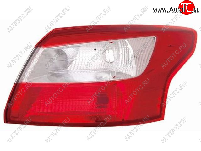 9 999 р. Правый фонарь DEPO  Ford Focus  3 (2011-2015) седан дорестайлинг  с доставкой в г. Вологда
