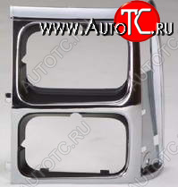 2 379 р. CHEROKEE {WAGONEER} РЕШЕТКА РАДИАТОРА ЛЕВ П ДВУХЛАМП (Тайвань) ХРОМ-ЧЕРН TYG jpche84-102hb-l  с доставкой в г. Вологда