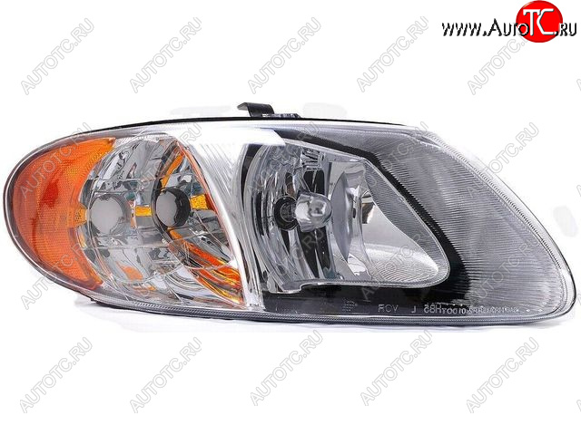 7 649 р. Правая фара BodyParts Dodge Caravan (2000-2007)  с доставкой в г. Вологда
