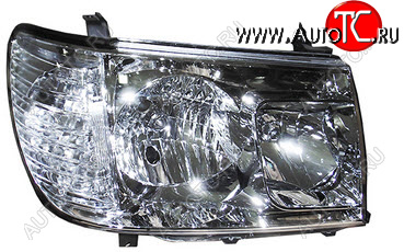 4 999 р. Правая фара (электрокорректором, ксенон) BODYPARTS Toyota Land Cruiser 100 2-ой рестайлинг (2005-2007)  с доставкой в г. Вологда