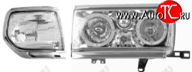 19 999 р. LANDCRUISER ФАРА +УКАЗ.ПОВОРОТА Л+П (КОМПЛЕКТ) ТЮНИНГ ПРОЗРАЧ С 2 СВЕТЯЩ ОБОДК ХРОМ МОЛДИНГ (EAGLE EYES) ВНУТРИ ХРОМ EAGLE EYES tylan90-010h-n  с доставкой в г. Вологда