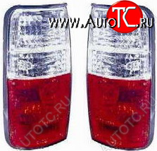 6 499 р. LANDCRUISER ФОНАРЬ ЗАДН ВНЕШН Л+П (КОМПЛЕКТ) ТЮНИНГ ПРОЗРАЧ (DEPO) БЕЛ-КРАСН DEPO tylan90-740wr-n  с доставкой в г. Вологда