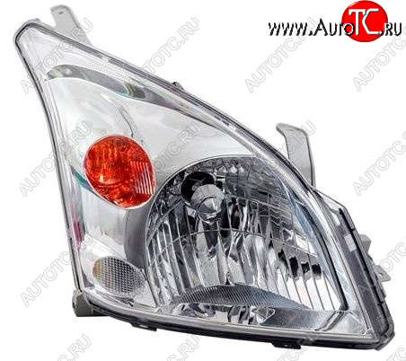 8 299 р. Правая фара (под корректор) DEPO  Toyota Land Cruiser Prado  J120 (2002-2009)  с доставкой в г. Вологда