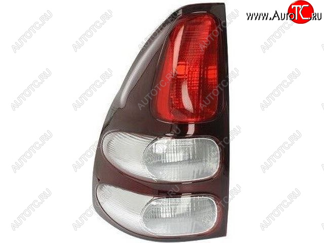 3 989 р. Правый фонарь DEPO  Toyota Land Cruiser Prado  J120 (2002-2009)  с доставкой в г. Вологда