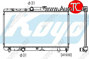 6 299 р. COROLLA {ДЛИНА 640мм} РАДИАТОР ОХЛАЖДЕН MT 1.3 1.5 1.6 1.8 (KOYO) (1 ряд) KOYORAD tycrl92-918  с доставкой в г. Вологда
