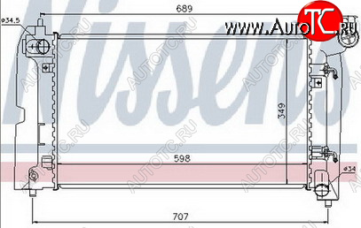 2 899 р. COROLLA РАДИАТОР ОХЛАЖДЕН AT 1.4 1.6 BODYPARTS tycrl02-914  с доставкой в г. Вологда