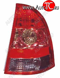6 199 р. Левый фонарь DEPO  Toyota Corolla  E120 (2004-2007) универсал рестайлинг  с доставкой в г. Вологда