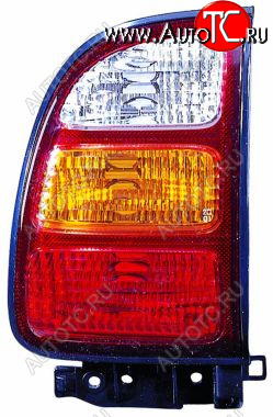 2 599 р. Левый фонарь DEPO  Toyota RAV4  XA10 (1997-2000) 5 дв. рестайлинг, 3 дв. рестайлинг  с доставкой в г. Вологда