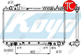 13 949 р. RAV4 РАДИАТОР ОХЛАЖДЕН AT 2 (2 ряд) BODYPARTS tyrv498-910  с доставкой в г. Вологда