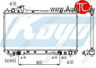7 999 р. RAV4 РАДИАТОР ОХЛАЖДЕН AT 2 BODYPARTS tyrv498-913  с доставкой в г. Вологда
